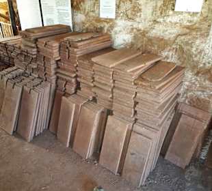 In der Ziegelproduktion des Museums