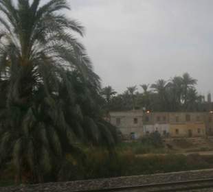 Landschaft am Zugfenster