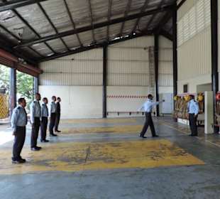 Schichtwechsel wie beim Militär/Wachablösung