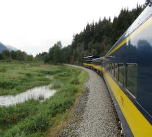 Auf den Weg zu den Gletschern