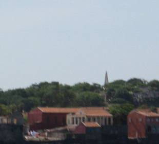 Häuser auf Goree