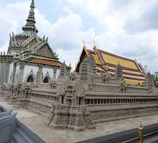 Modell von Angkor Wat