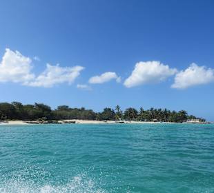 Vorbei an Traumstränden Richtung Saone