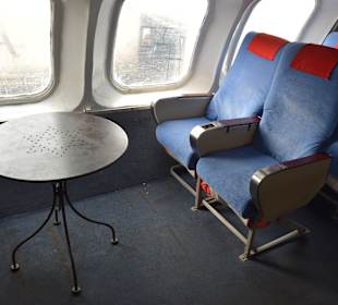 Überfahrt mit dem Tragflügelboot nach Albanien