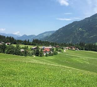 Ried Wanderung Wasserfall