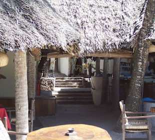 Blick ins Innere der Bar