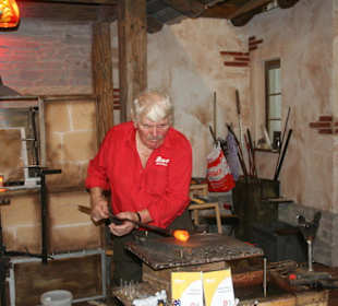 Glasbläser in Action