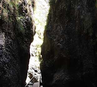 Wanderung durch die Klamm