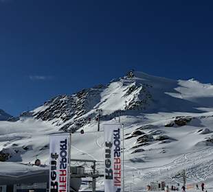 Ausblick auf das Skigebiet Gletscher 