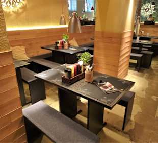 Blick in die Gasträume des Peter Pane Lübeck