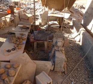 Fossile Kasbah in der Nähe von Erfoud