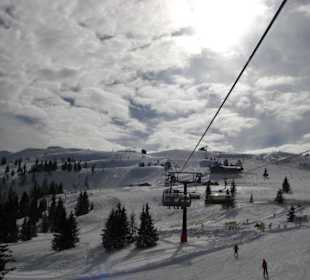 Blick vom Sessellift