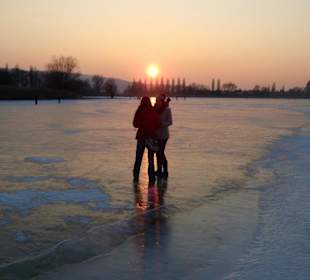 Frozen Bodensee Reichenau