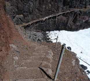 "Cais Antiga", der alte Hafen von Calhau/Sao Jorge