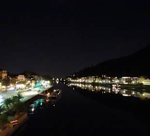 Vom Neckar aus, Blick in die Altstadt