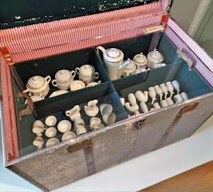 Musterkoffer im Heimatmuseum