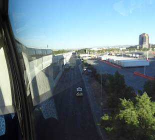 Mit der Mono Rail über Las Vegas