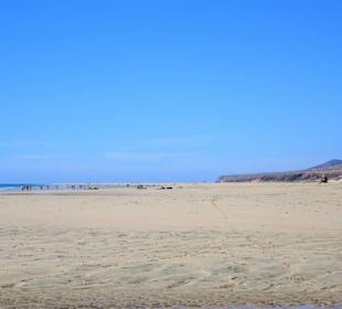Spaziergang an der Playa Barca
