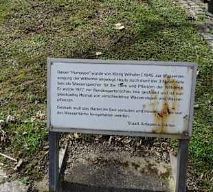 Ehemalige Wasserversorgung Wilhelma im Rosensteinp
