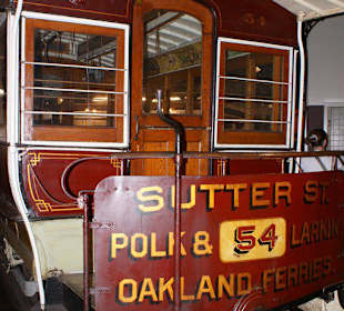 Cable Car Museum alter Waggon