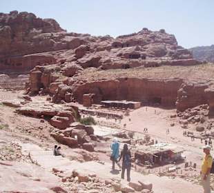 Petra - Blick auf die Stadt