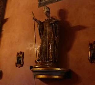 Ermita de San Telmo: bei der Innenbesichtigung