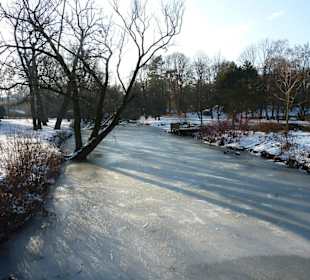 Inselwallpark im Winter