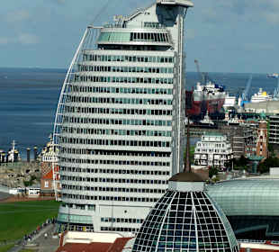 Blick auf Sail-City