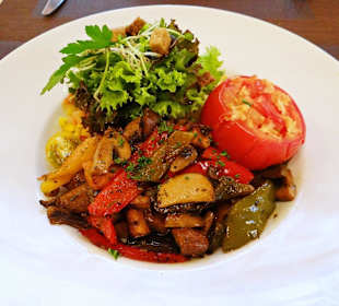 Gegrillter Gemüseteller - für Vegetarier
