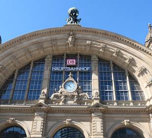 Der Hauptbahnhof von Frankfurt Main
