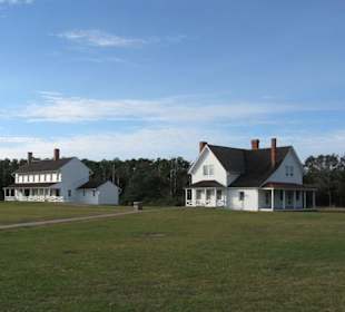 Wohnhäuser bei der Cape Hatteras Light Station