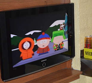 Fernseher im Bungalow