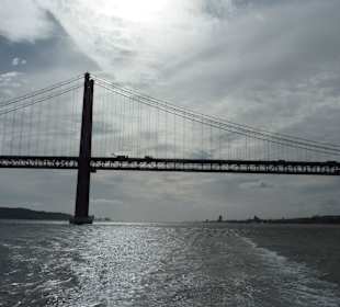 Bei einer Bootsfahrt auf dem Teje