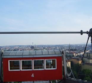Ausblick aus dem Riesenrad