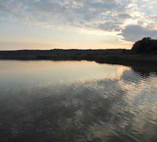Abendstimmung am Schmachtener See