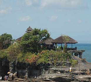 Schöner Tempel im Meer