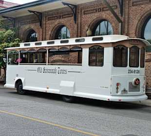 Die alte Savannah - Straßenbahn