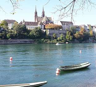 Pfalz vom kleinbasler Ufer aus