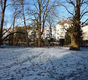 Inselwallpark im Winter