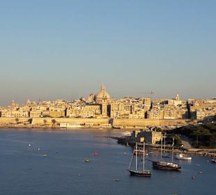 Von unserer Terrasse Hotel Sliema