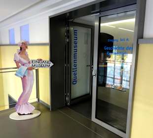 Eingang zum Quellenmuseum