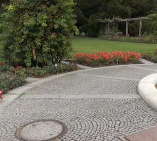 Äußerer italienischer Rosengarten