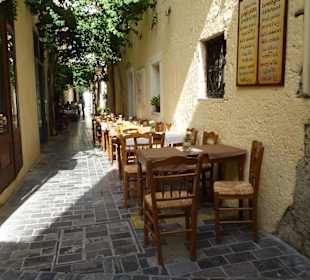 Gemütliche Taverne in Rethymnon
