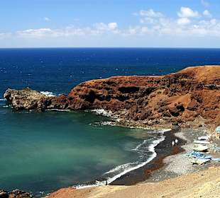 Der Strand bei El Golfo