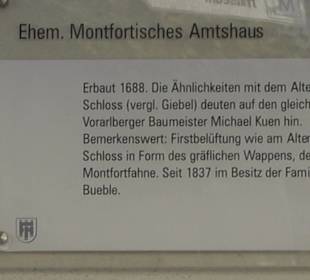 Montfort Amtshaus Tettnang