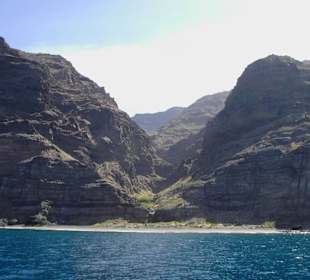 Versteckte Badebuchten