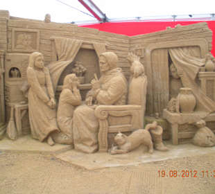 Sandskulpturenausstellung