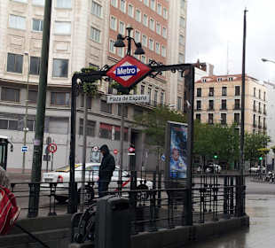 Metro Station für das Hotel Mayorazgo