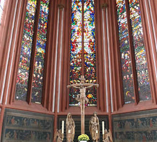 In der Deutschhauskirche in Würzburg-Zellerau