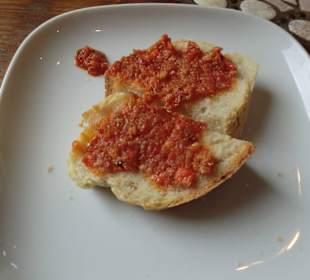 Gruß aus der Küche: Tomaten-Chili-Pesto